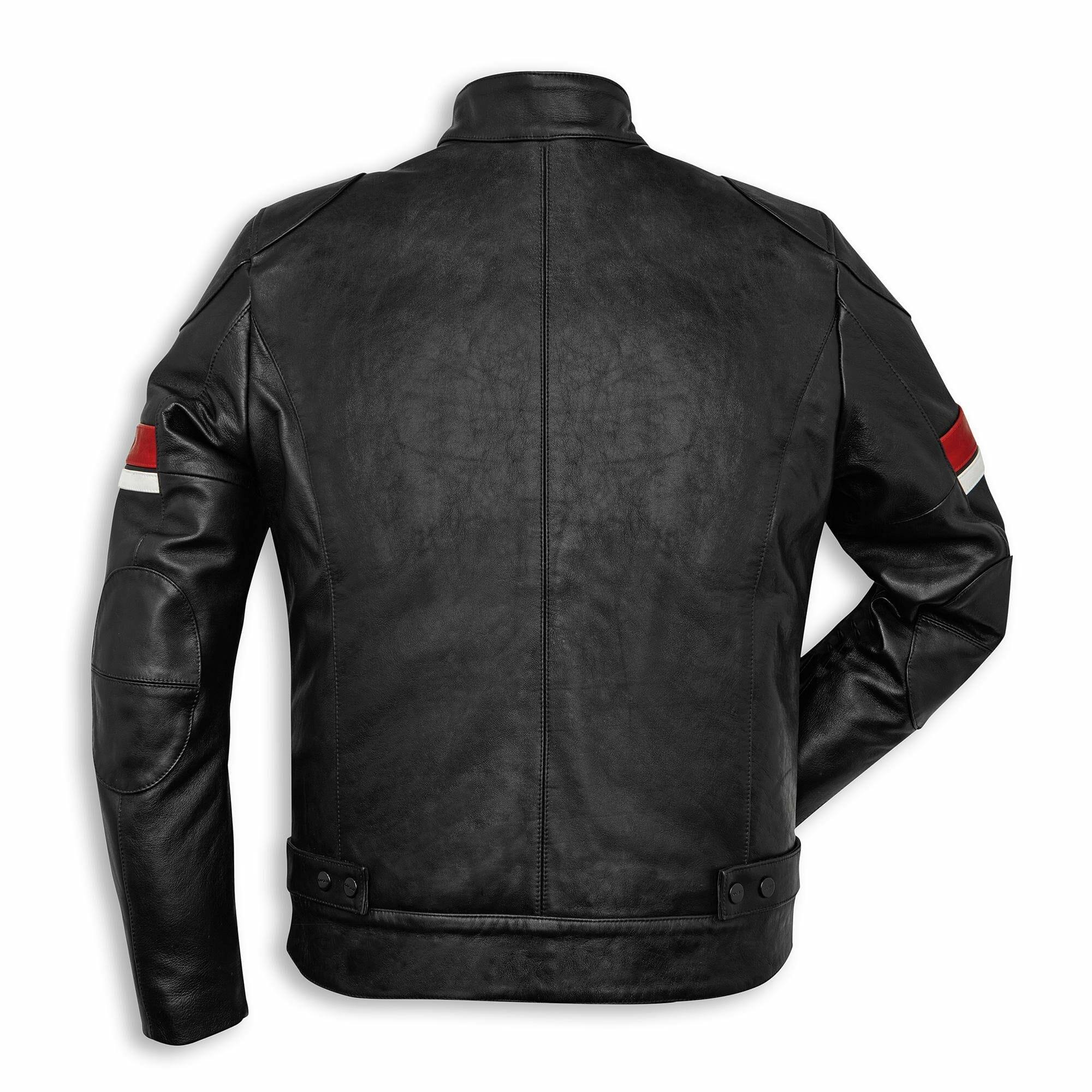 Buy Ducati Urban Stripes Mens Leather Jacket Online | Seastar Superbikes